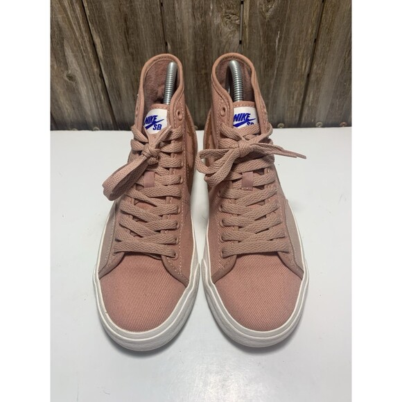 NIKE SB BLZR COURT MID PRM UNISEX SHOES Youth Shoe Size 6.5 US / 6.0 UK ROSE - Picture 2 of 8
